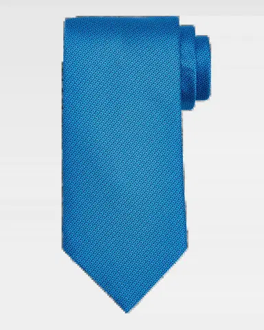 Stefano Ricci Men's Petite Chevron Silk-Blend Tie | Thumbnail 2 Stefano Ricci Men's Petite Chevron Silk-Blend Tie | Thumbnail 2