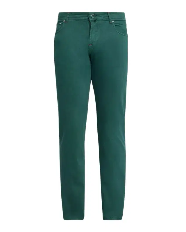 Kiton Men 's Kurabo Straight-Leg Stretch Five-Pocket Pants