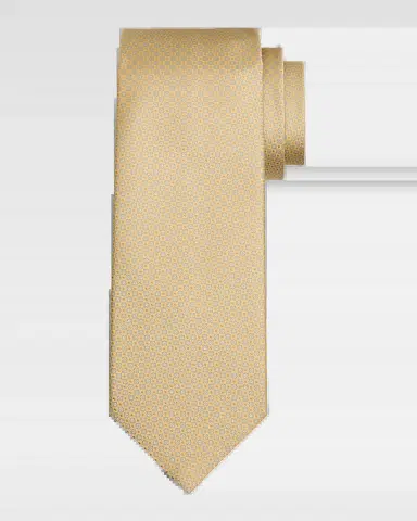 Stefano Ricci Men's Micro-Medallion Silk Tie | Thumbnail 2 Stefano Ricci Men's Micro-Medallion Silk Tie | Thumbnail 2
