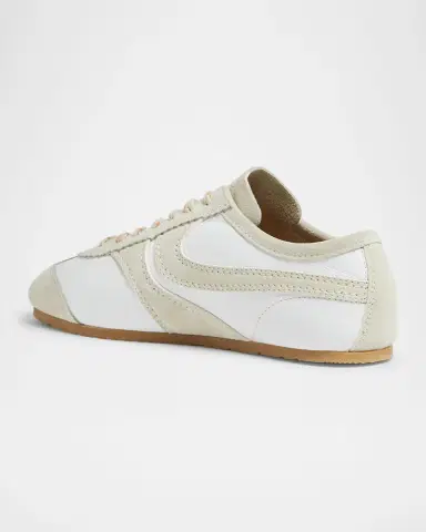 Dries Van Noten Dustin Mixed Leather Retro Sneakers | Thumbnail 4