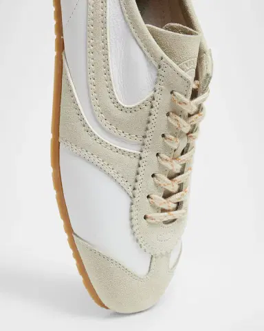 Dries Van Noten Dustin Mixed Leather Retro Sneakers | Thumbnail 5