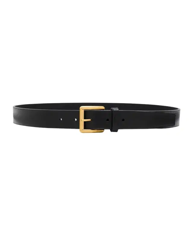 Saint Laurent Minimal Leather Belt