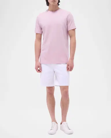 Bugatchi Men's Hank Short-Sleeve Crewneck Tee | Thumbnail 2