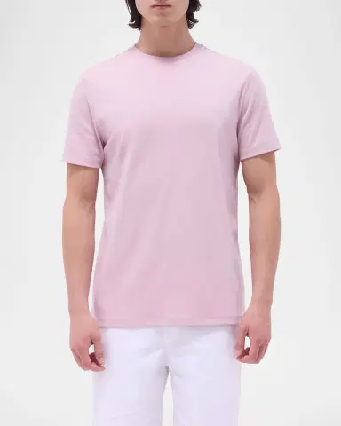 Bugatchi Men's Hank Short-Sleeve Crewneck Tee | Thumbnail 4
