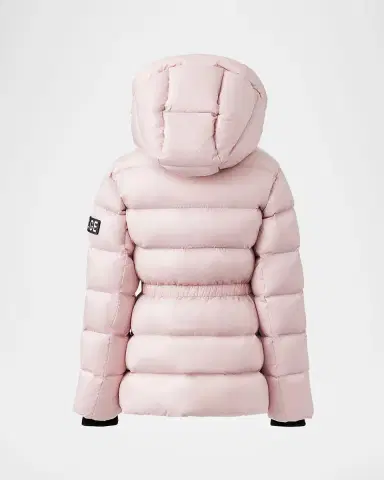 Mackage Girl 's Alannis Medium Down Logo-Print Parka, Size -6 | Thumbnail 2
