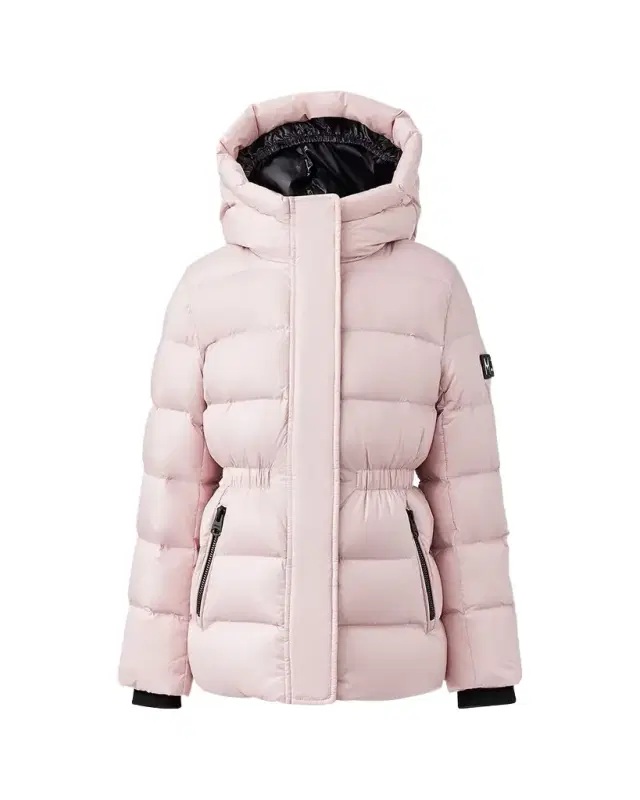 Mackage Girl 's Alannis Medium Down Logo-Print Parka, Size -6