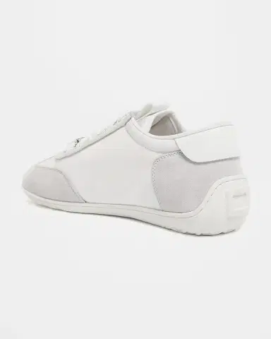 Roger Vivier Viv Low-Top Canvas and Suede Sneakers | Thumbnail 2