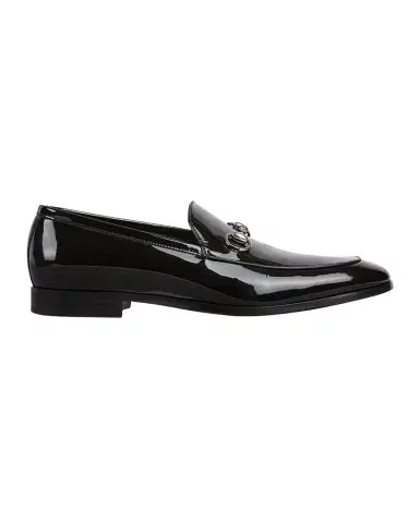 Gucci Men's Next Patent Leather Bit Loafers | Thumbnail 1 Gucci Men's Next Patent Leather Bit Loafers | Thumbnail 1