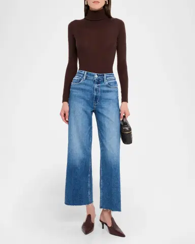 PAIGE Anessa Raw Hem Jeans | Thumbnail 2
