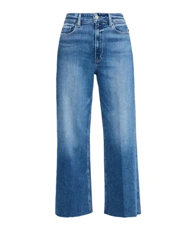 PAIGE Anessa Raw Hem Jeans