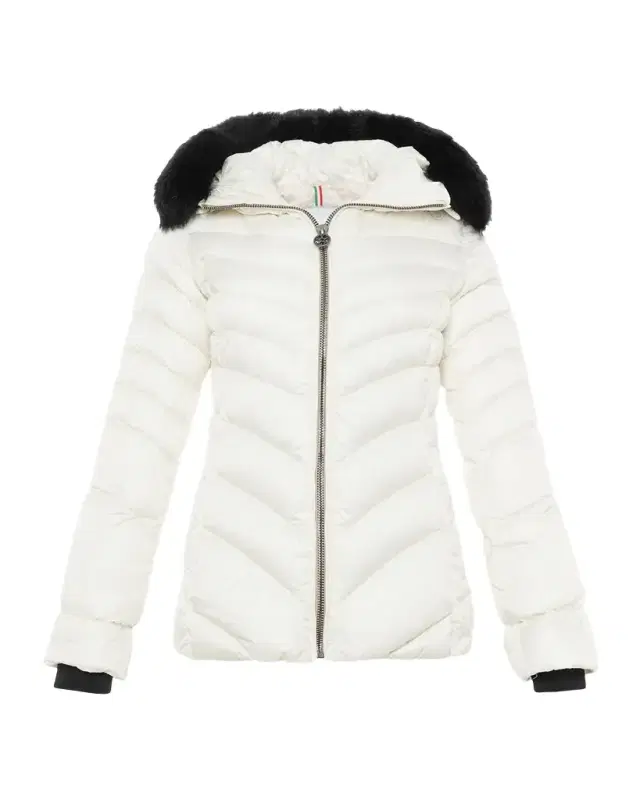 Gorski Down Apres-Ski Jacket with Detachable Toscana Lamb Hood Trim