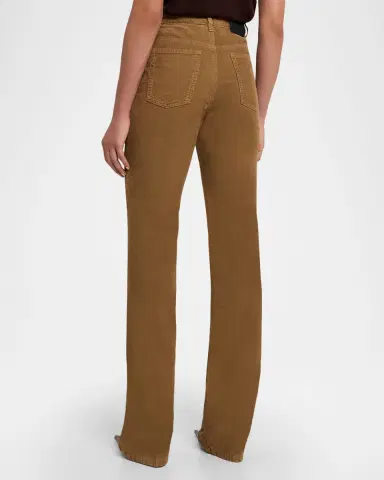 Saint Laurent Corduroy Bootcut-Leg Pants | Thumbnail 3 Saint Laurent Corduroy Bootcut-Leg Pants | Thumbnail 3