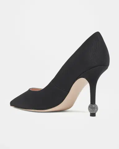 Roger Vivier Marlene Strass-Heel Stiletto Pumps | Thumbnail 2