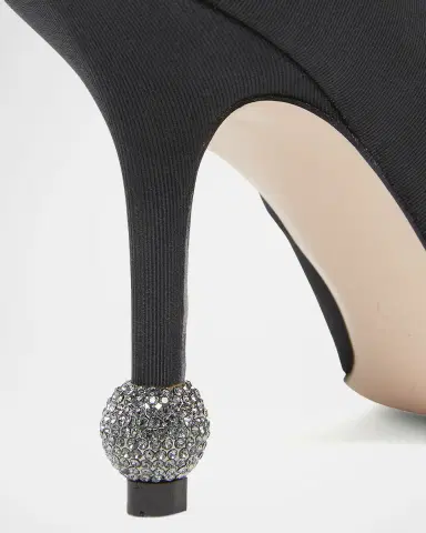 Roger Vivier Marlene Strass-Heel Stiletto Pumps | Thumbnail 3