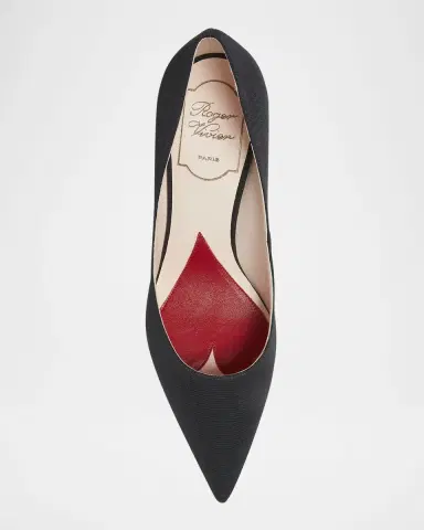 Roger Vivier Marlene Strass-Heel Stiletto Pumps | Thumbnail 4
