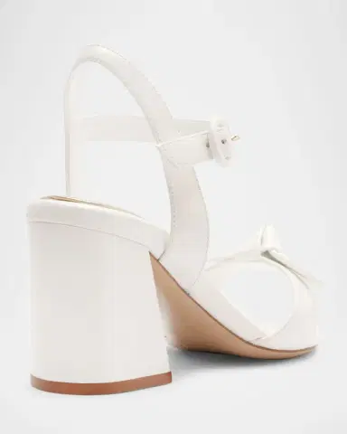 Alexandre Birman Clarita Flare Leather Bridal Sandals | Thumbnail 3 Alexandre Birman Clarita Flare Leather Bridal Sandals | Thumbnail 3
