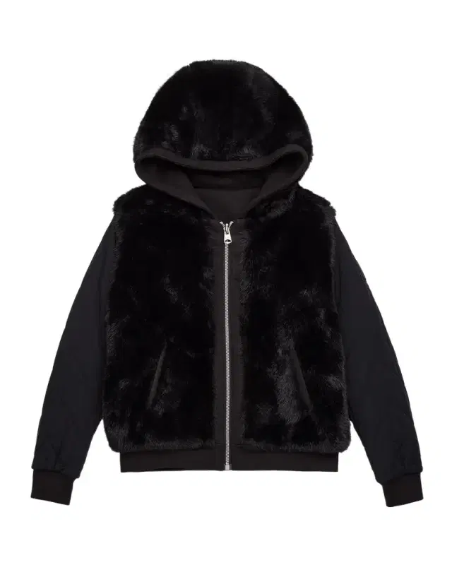 Mackage Kid 's Mahala Reversible Hooded Zip Jacket