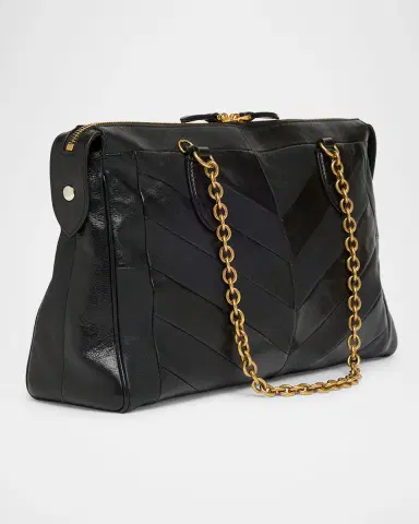 Valentino Garavani Panthea Medium Patchwork Chevron Shoulder Bag | Thumbnail 2 Valentino Garavani Panthea Medium Patchwork Chevron Shoulder Bag | Thumbnail 2