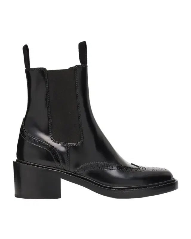 Saint Laurent Vincent Leather Chelsea Boots