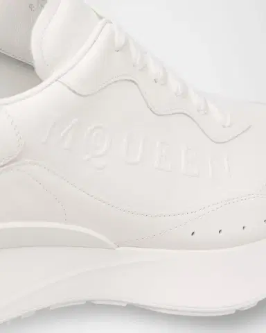 Alexander McQueen Men's Sprint Leather Runner Sneakers | Thumbnail 5 Alexander McQueen Men's Sprint Leather Runner Sneakers | Thumbnail 5