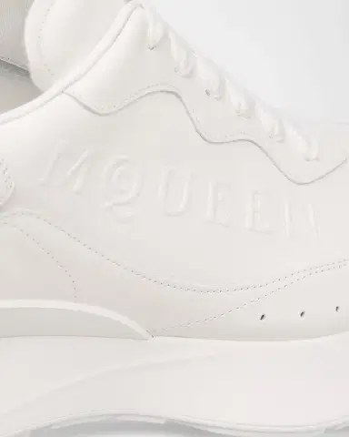 Alexander McQueen Men's Sprint Leather Runner Sneakers | Thumbnail 6 Alexander McQueen Men's Sprint Leather Runner Sneakers | Thumbnail 6