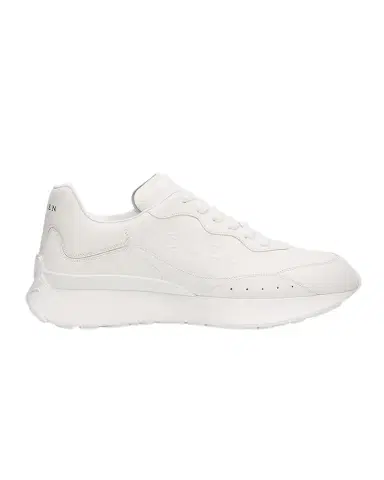 Alexander McQueen Men's Sprint Leather Runner Sneakers | Thumbnail 1 Alexander McQueen Men's Sprint Leather Runner Sneakers | Thumbnail 1