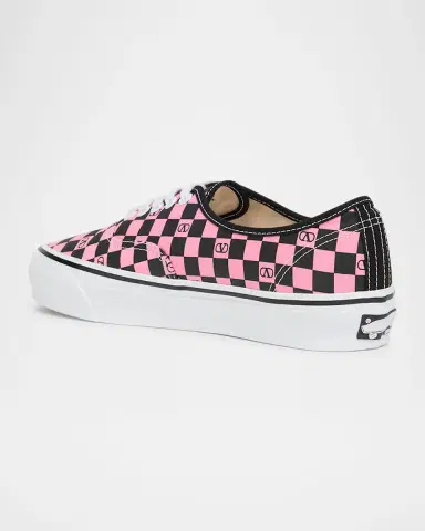 Valentino Garavani x Vans Authentic Checkered VLogo Sneakers | Thumbnail 2