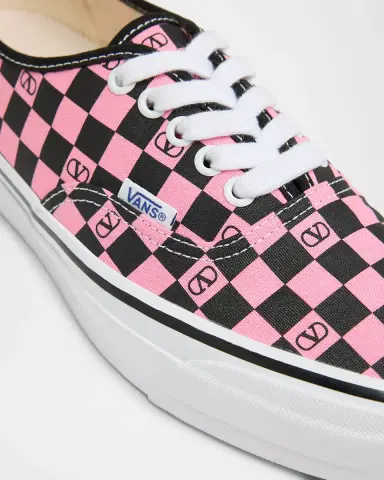 Valentino Garavani x Vans Authentic Checkered VLogo Sneakers | Thumbnail 3