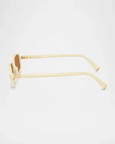 Miu Miu MU 11ZSF Acetate Rectangular Sunglasses | Thumbnail 2 Miu Miu MU 11ZSF Acetate Rectangular Sunglasses | Thumbnail 2