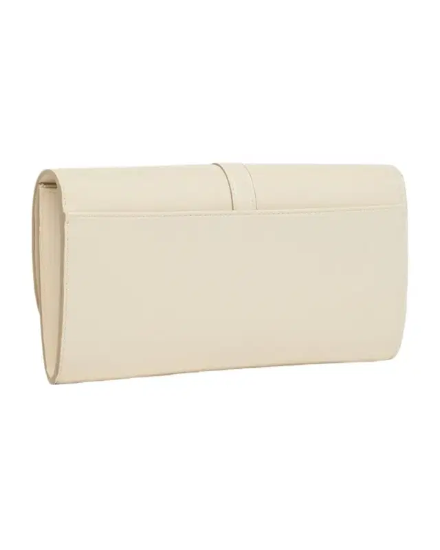 Stella McCartney Stella Ryder Embossed Grainy Eco Vegan Leather Wallet with Strap