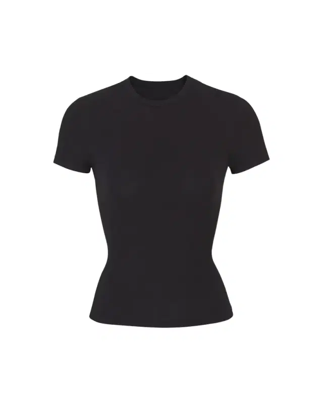 Cotton Jersey Crewneck T-Shirt