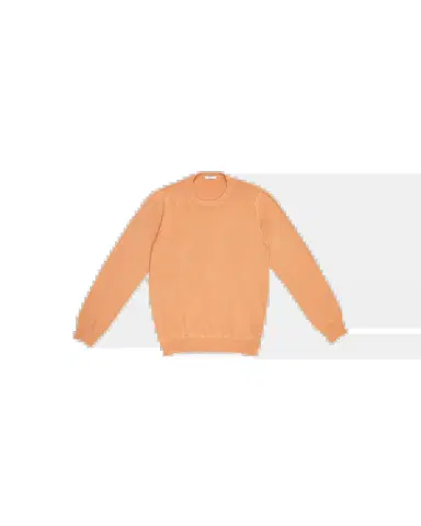 Boglioli Men's Virgin Wool Solid Crewneck Sweater | Thumbnail 2 Boglioli Men's Virgin Wool Solid Crewneck Sweater | Thumbnail 2