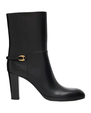 Saint Laurent Sulpice Smooth Leather Booties | Thumbnail 1 Saint Laurent Sulpice Smooth Leather Booties | Thumbnail 1