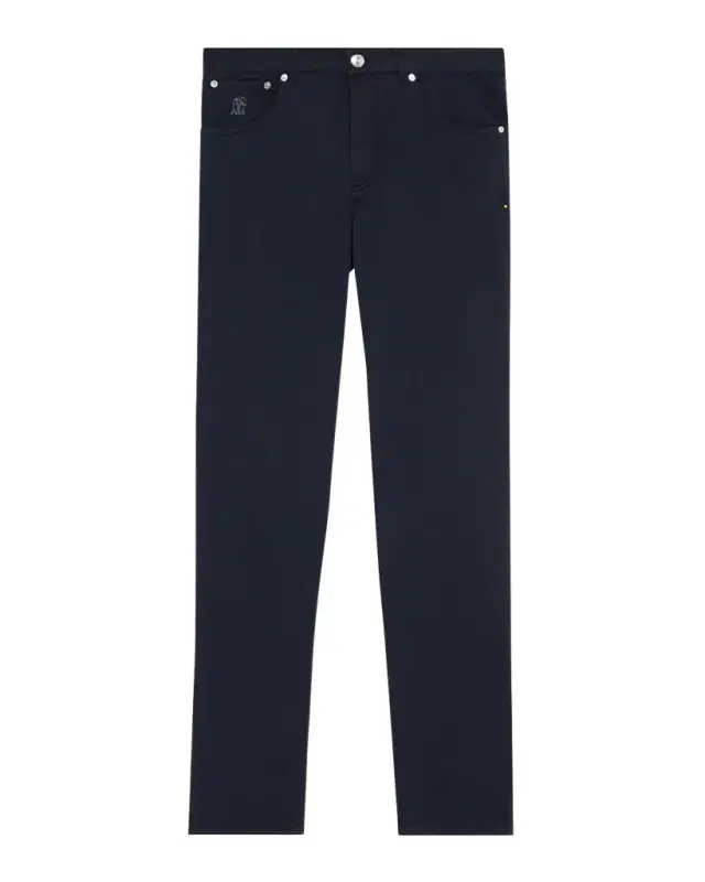 Brunello Cucinelli Men 's Slim-Fit Stretch Cotton Pants