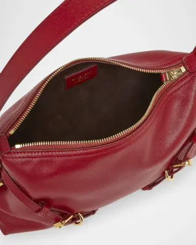 Givenchy Voyou Mini Shoulder Bag in Shiny Leather | Thumbnail 3 Givenchy Voyou Mini Shoulder Bag in Shiny Leather | Thumbnail 3