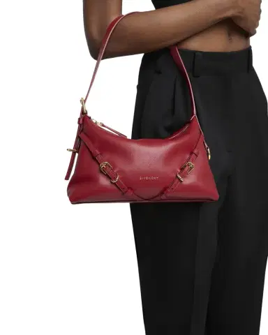Givenchy Voyou Mini Shoulder Bag in Shiny Leather | Thumbnail 1 Givenchy Voyou Mini Shoulder Bag in Shiny Leather | Thumbnail 1