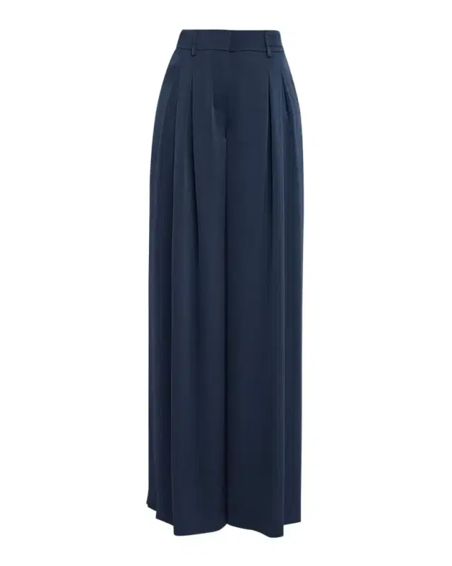 Ramy Brook Oscar Wide-Leg Satin Pants