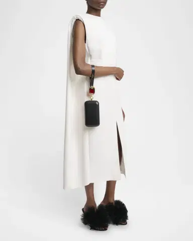 Givenchy Show Crystal-Embellished Minaudiere in Nappa Leather | Thumbnail 5 Givenchy Show Crystal-Embellished Minaudiere in Nappa Leather | Thumbnail 5