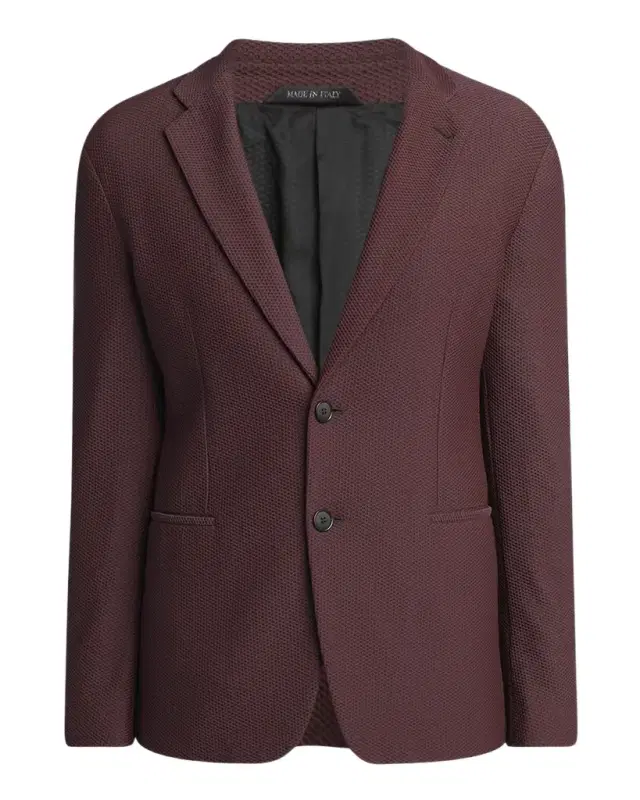 Giorgio Armani Men 's Rice Stitch Two-Button Sport Coat