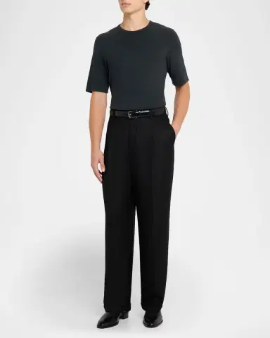 Saint Laurent Men's Basic Logo T-Shirt | Thumbnail 2 Saint Laurent Men's Basic Logo T-Shirt | Thumbnail 2