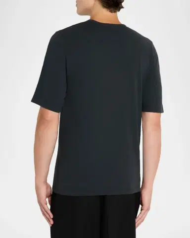 Saint Laurent Men's Basic Logo T-Shirt | Thumbnail 3 Saint Laurent Men's Basic Logo T-Shirt | Thumbnail 3