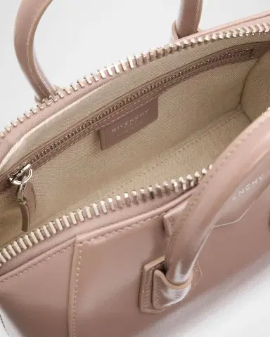 Givenchy Antigona Mini Top-Handle Bag in Box Leather | Thumbnail 3 Givenchy Antigona Mini Top-Handle Bag in Box Leather | Thumbnail 3