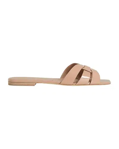 Saint Laurent Nu Pieds Woven Patent Flat Sandals | Thumbnail 1 Saint Laurent Nu Pieds Woven Patent Flat Sandals | Thumbnail 1
