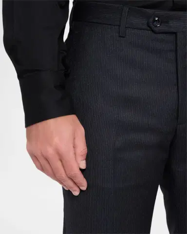 Giorgio Armani Men's Tonal Micro Pinstripe Two-Piece Suit | Thumbnail 10