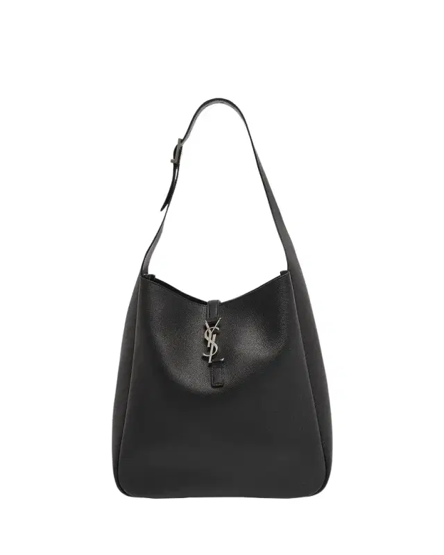 Saint Laurent Le 5 A 7 Large Shoulder Bag in Smooth Leather