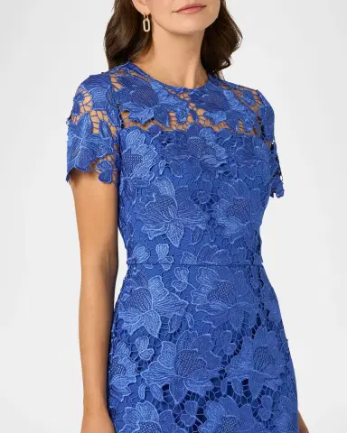 Shoshanna Elie A-Line Floral Lace Gown | Thumbnail 4