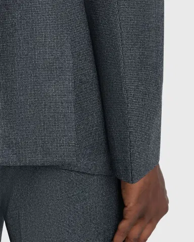 Giorgio Armani Men's Wool Micro-Houndstooth Two-Piece Suit | Thumbnail 9 Giorgio Armani Men's Wool Micro-Houndstooth Two-Piece Suit | Thumbnail 9