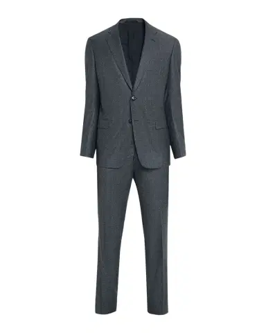 Giorgio Armani Men's Wool Micro-Houndstooth Two-Piece Suit | Thumbnail 1 Giorgio Armani Men's Wool Micro-Houndstooth Two-Piece Suit | Thumbnail 1