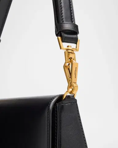 Saint Laurent Voltaire YSL Top-Handle Bag in Smooth Leather | Thumbnail 5 Saint Laurent Voltaire YSL Top-Handle Bag in Smooth Leather | Thumbnail 5