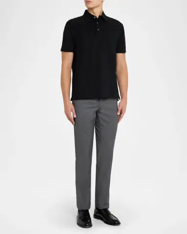 Ralph Lauren Purple Label Cotton-Cashmere Piqué Polo Shirt | Thumbnail 2